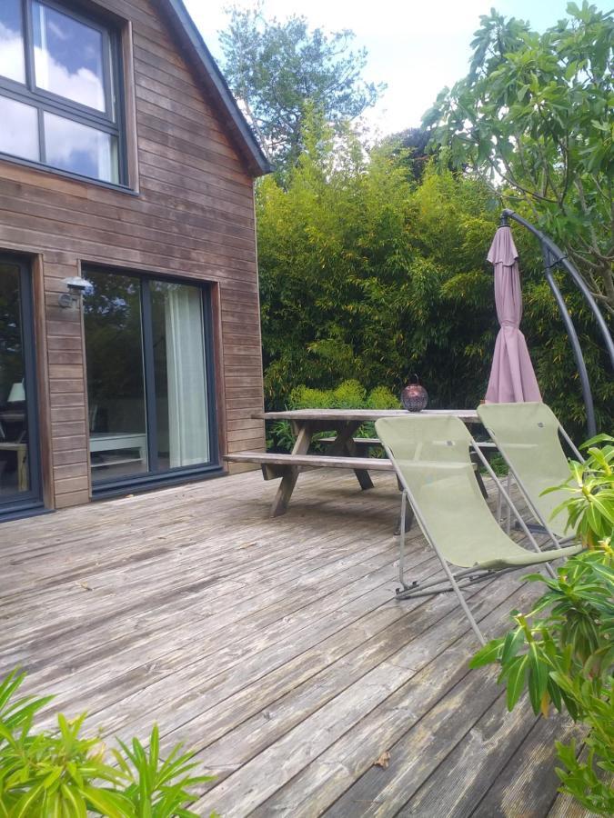 Un Jardin En Pente Douce Villa Locquenole Eksteriør billede